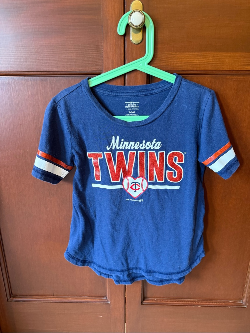 Kids Navy Short Sleeve Tee